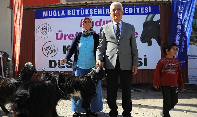 Muğla 'Kıl Keçisi' desteğini sürdürüyor