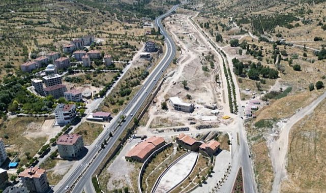 Nevşehir Millet Bahçesi hızla ilerliyor