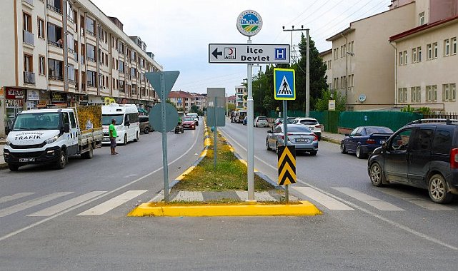 Sakarya Hendek'te 'güvenli ulaşım'