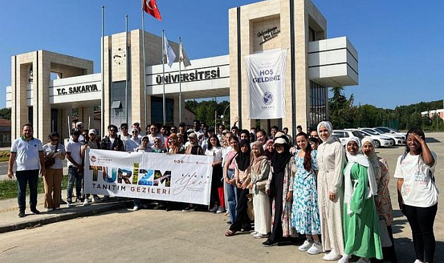 Uluslararası öğrenciler Sakarya'da doğa ve tarih yolculuğunda