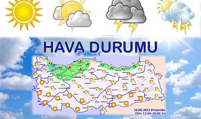 Yurtta bugün hava nasıl olacak?