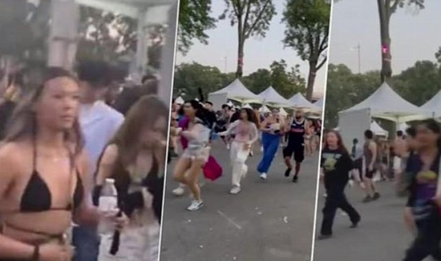 ABD'de müzik festivalinde 'kapasite' izdihamı!