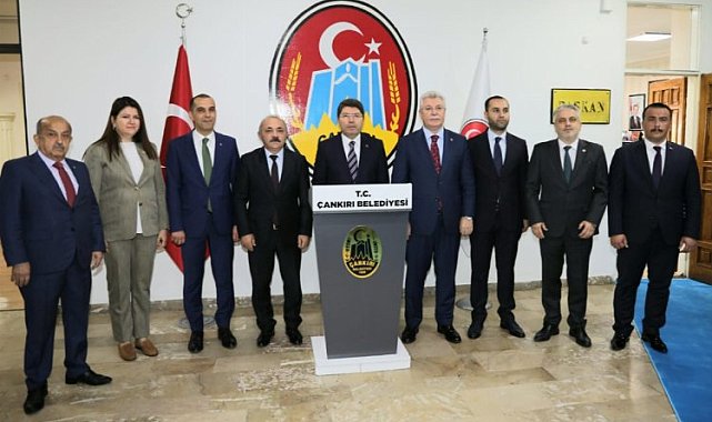 Adalet Bakanı Çankırı Belediyesi'ni ziyaret etti