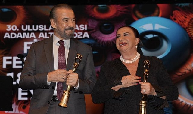 Altın Koza Onur Ödülleri Perran Kutman ve Cihan Ünal'a