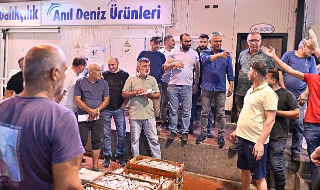 Antalya Muratpaşa'da balık mezadı