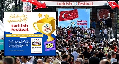 ATA-DC'ye bir ödül daha: En İyi Kültür ve Sanat Festivali seçildi