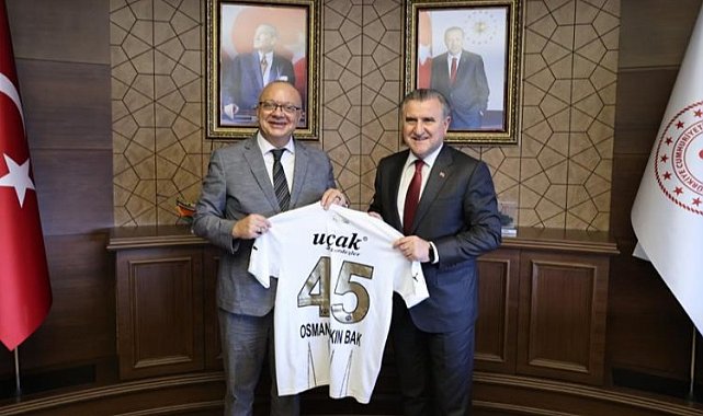 Bakan Bak'a Manisa'dan ziyaret