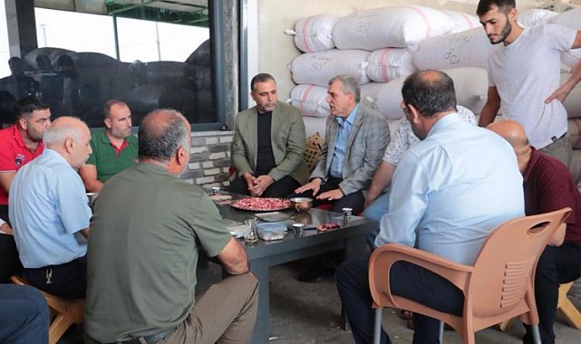 Beyazgül'den Şıracılar esnafına ziyaret