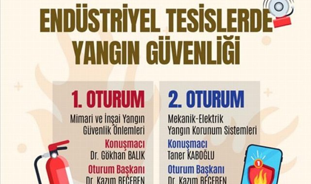 Bursa İnegöl'den 'yangın güvenliği' semineri