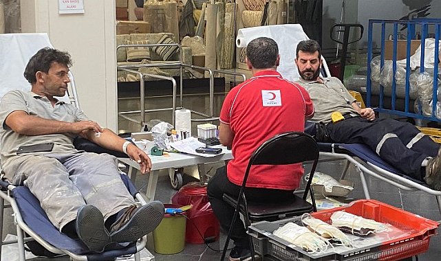 BUTTİM esnafından Kızılay'ın stoklarına takviye