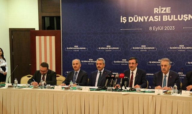 Cevdet Yılmaz'dan Rize övgüsü