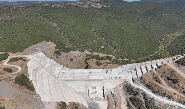 DSİ Bursa Gölecik Barajı'nda çalışmaları sürdürüyor