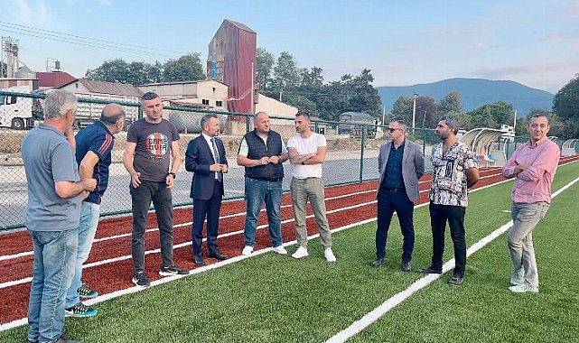 Düzce'de yeni yönetimden yeni sezon öncesi sportif ziyaret