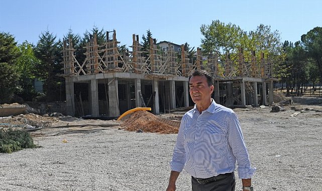 Emek spor tesisi hızla yükseliyor