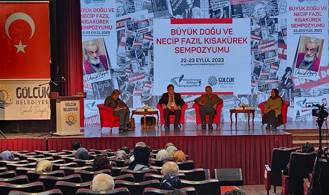 Gölcük'te Necip Fazıl Sempozyumu tamamlandı