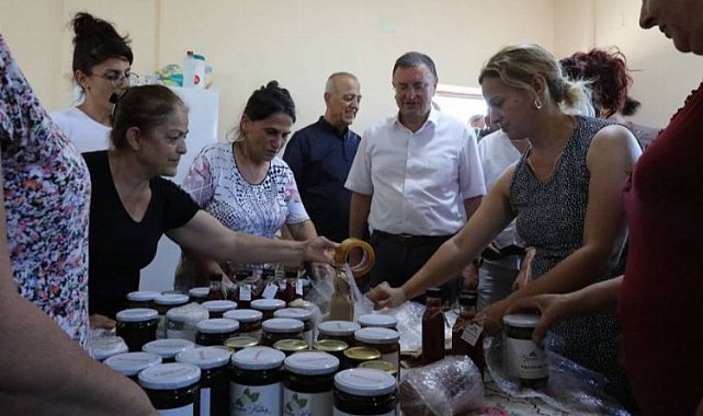 Hatay'da kadın kooperatiflerini desteklemeye devam