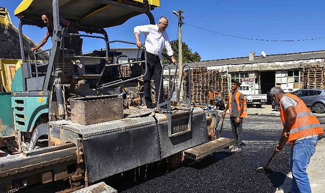 Karacabey Sanayi Sitesi'ndeki çalışmalara tam gaz