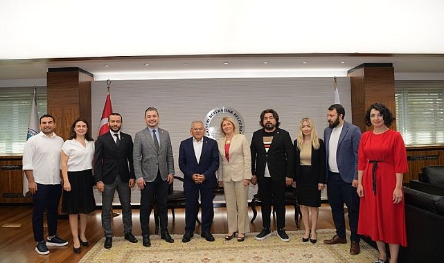 Kayseri eczacılardan Büyükşehir'e ziyaret