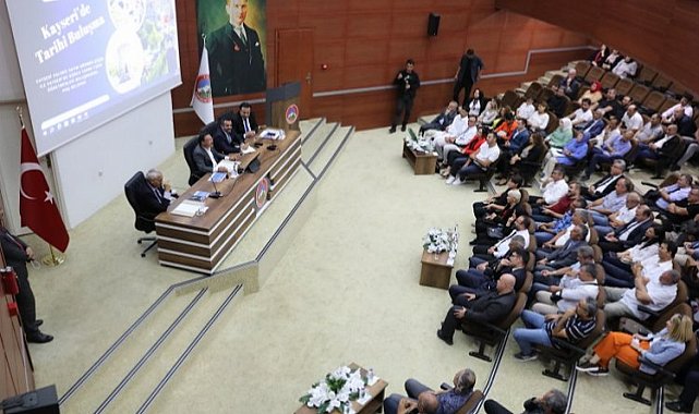 Kayseri'de tarihi buluşma
