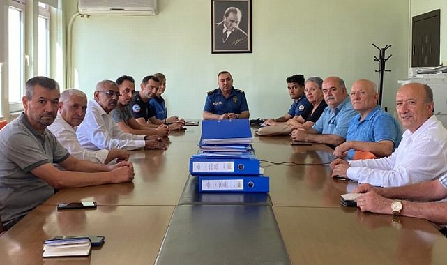 Keşan Emniyeti'nden muhtarlarla huzur toplantısı
