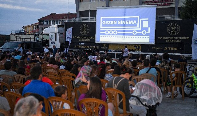 Keşan'da 'Gezen Sinema' etkinlikleri