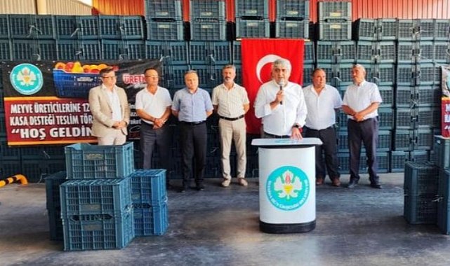 Manisa Somalı üreticilere 6 bin kasa teslim edildi
