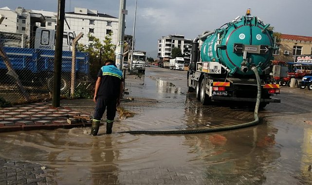 Manisa'da MASKİ ekipleri ağışa karşı teyakkuzda