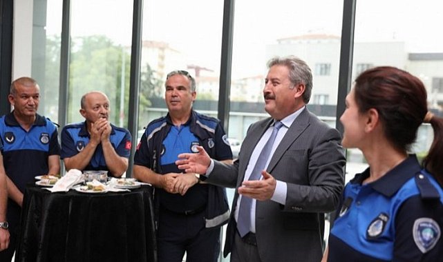 Mustafa Palancıoğlu Melikgazi zabıtasıyla buluştu