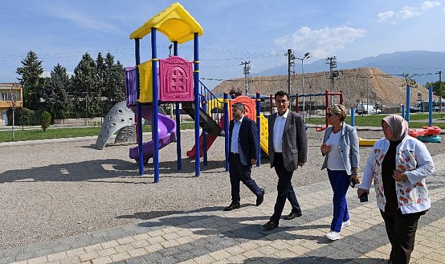 Osmangazi'de parklar yenileniyor
