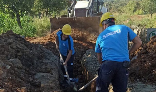 Sakarya'dan Kemaliye'nin güçlü altyapısına yeni içme suyu hattı