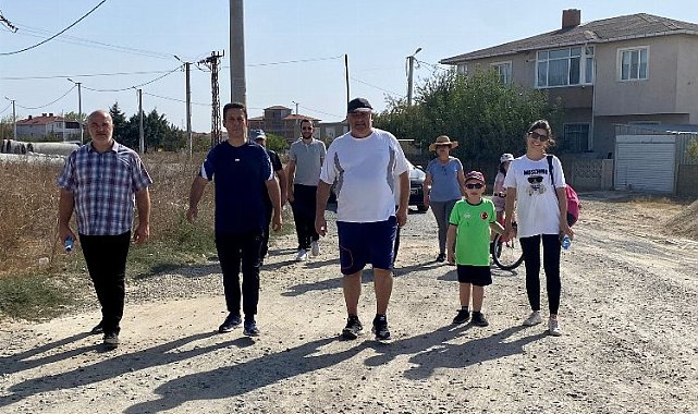 Saray Belediyesi'nden 'Arabasız' farkındalık