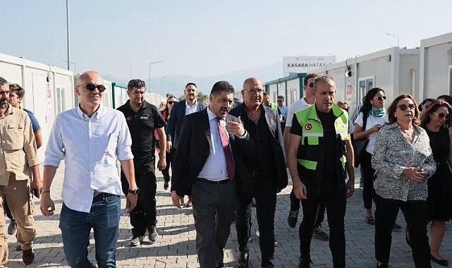 Afet bölgesi için örnek dayanışma