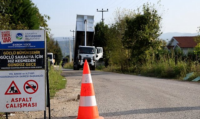 Arifiye'de iki mahallenin ulaşımı sil baştan