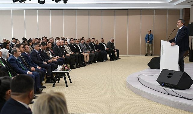 Bakan Tekin, YEĞİTEK Çalıştayı'nda