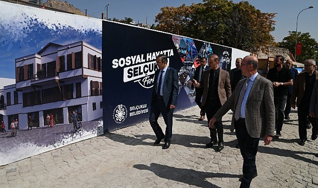 Başkan Pekyatırmacı, Sille'de projeleri yerinde inceledi