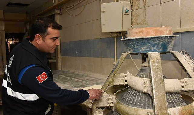 Bozüyük Zabıtası'ndan fırınlara denetim