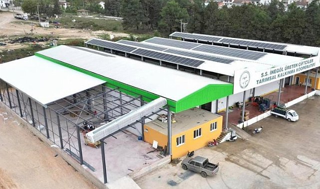 Bursa İnegöl'de Sebze Ve Meyve Kurutma Tesisi için kollar sıvandı