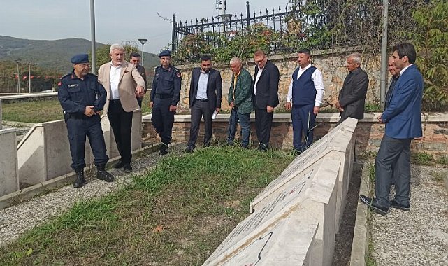 Bursa İnegöl'ün Dumlupınarı'nda şehitlere özel tören