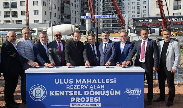 Bursa Yıldırım'dan Ulus'ta yeşil dönüşüm