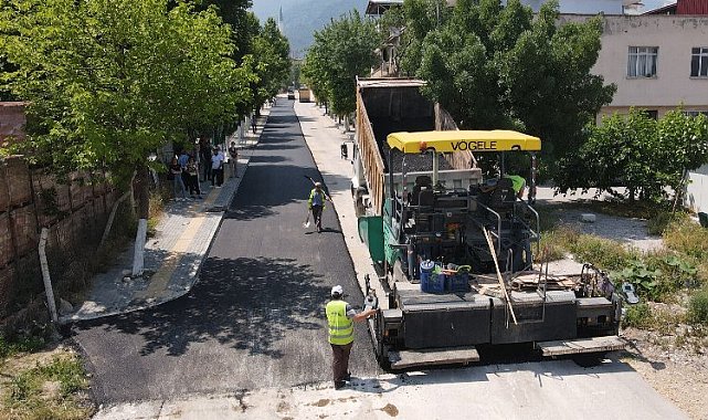 Bursa Yıldırım'ın cadde ve sokakları yenileniyor