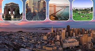 Büyüleyici manzarası ve eşsiz mimarisiyle: San Francisco