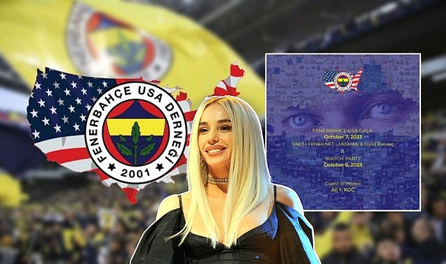 Fenerbahçe USA Derneği'nin büyük gala etkinliği için heyecan dorukta: Gülşen'le unutulmaz bir gece olacak!