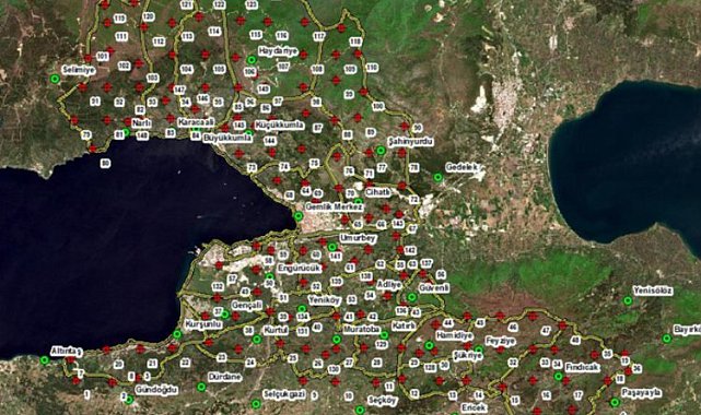 Gemlik'in toprak haritası çıkarıldı
