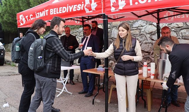 İzmit'ten KOÜ'lü öğrencilere sıcak karşılama