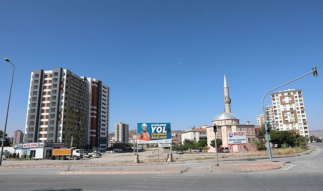 Kayseri Kocasinan ulaşımda yolları birbirine bağlıyor