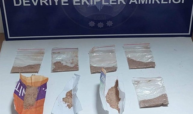 Keşan'da uyuşturucu ile yakalandılar