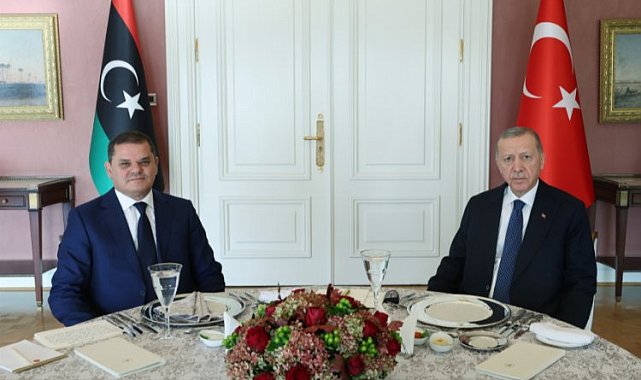 Libya Başbakanı'nı Vahdettin Köşkü'nde ağırladı