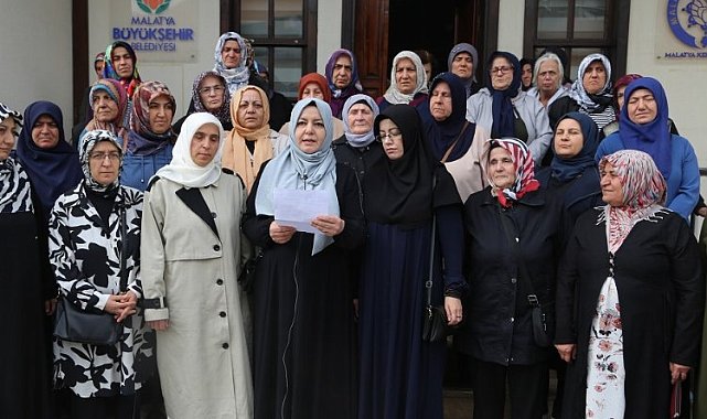 Malatyalı kadınlardan İsrail vahşetine 'dur' çağrısı