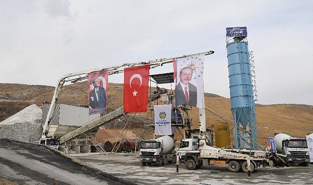 Malatya'nın beton santrali üretime başladı