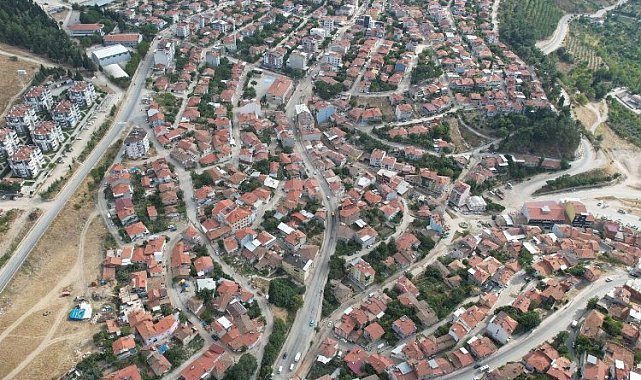 Manisa Demirci'de yağmur suyu hattı çalışmaları başladı